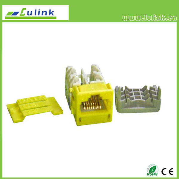 RJ45 Cat5e CAT6 UTP Keystone Module 8p8c Keystone Jack