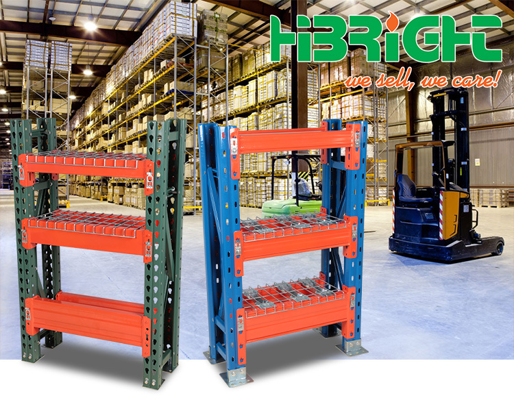 Warehouse Industrial Metal Steel Storage Shelving Steel Selective Pallet Rack