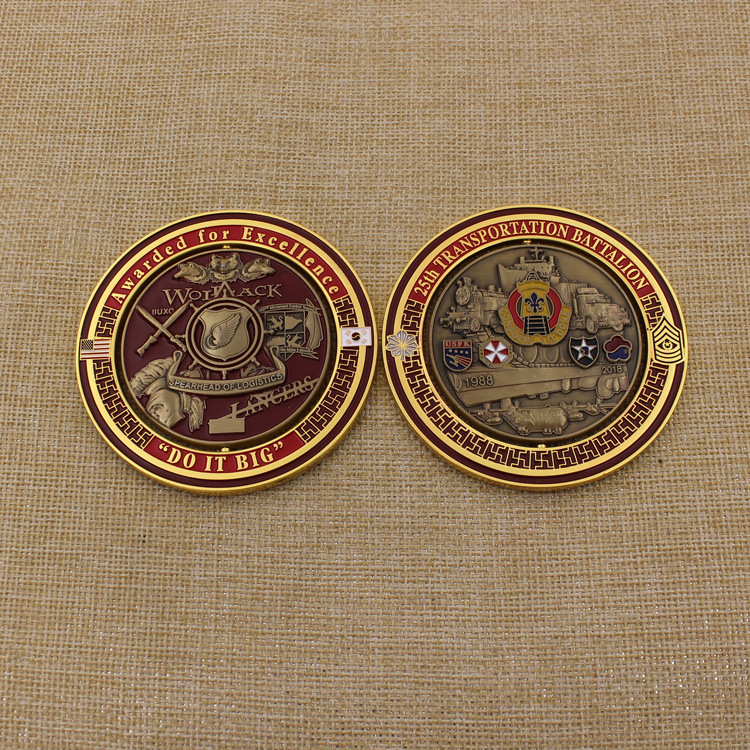 Customized Metal Crafts Commemorative Souvenir 3D Army/Coin/Marine Corps Coin/Navy Coin/Air Force Coin/Military Coin/Challenge Coin