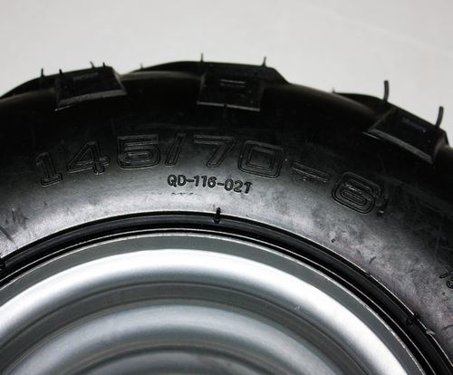 145/70-6 Tire Tyre Wheel & Rim 50/70/90/110/125cc