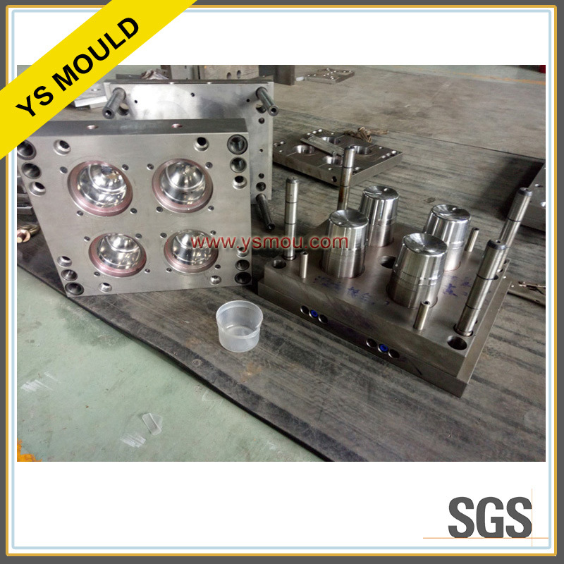 4 Cavities Thin Wall Cup Mould