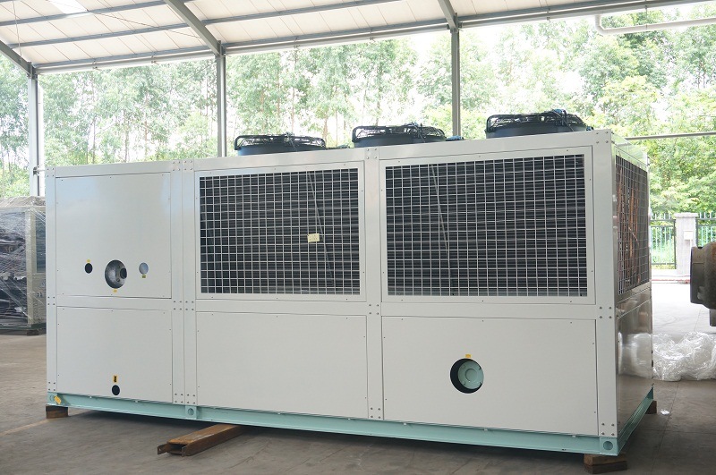 Screw Industrial Air to Water Air Cooled Water Chiller