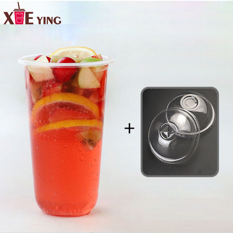 Transparent Plastic Cup Disposable Pet Cold Drink Plastic Cup