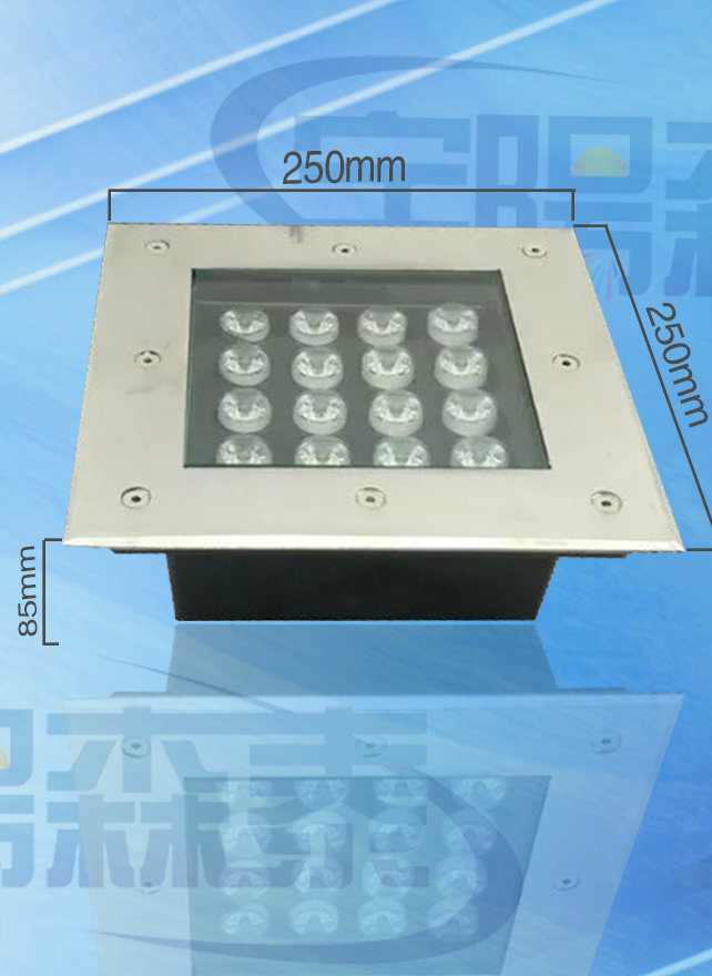 Outdoor Square LED Underground Light for Square Parks 3W 6W 12W 16W in-Ground Light
