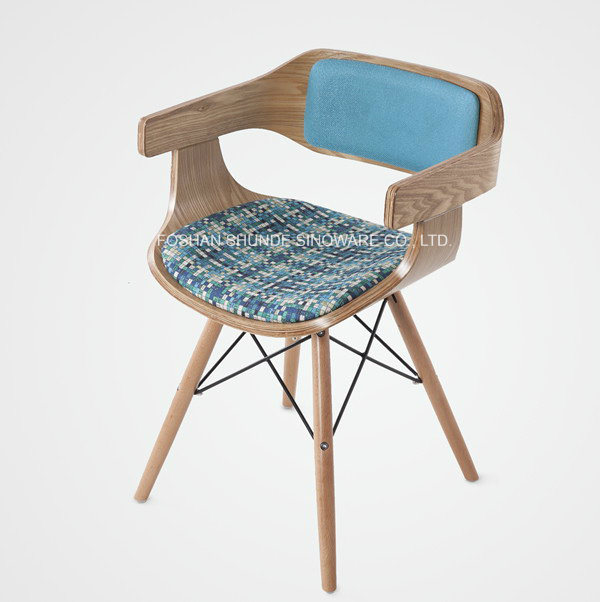 PU Solid Wood Chair for Bar