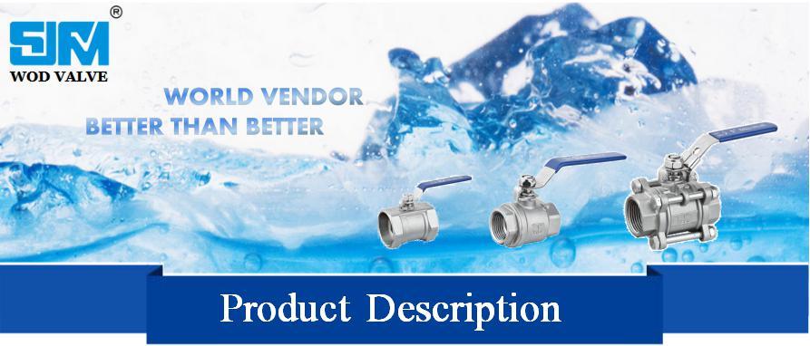 1PC Stainless Steel Ball Valve Dn15