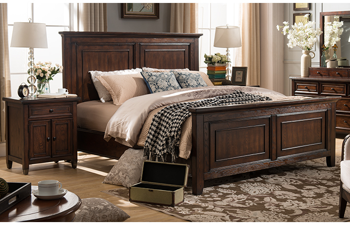 Classical Furniture King Bed (B330)