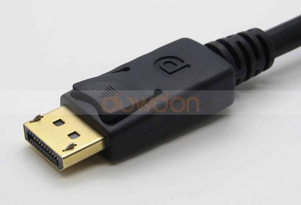 Gold Plated Displayport Dp Male to Female Audio Video Adapter Extension Cable 20cm