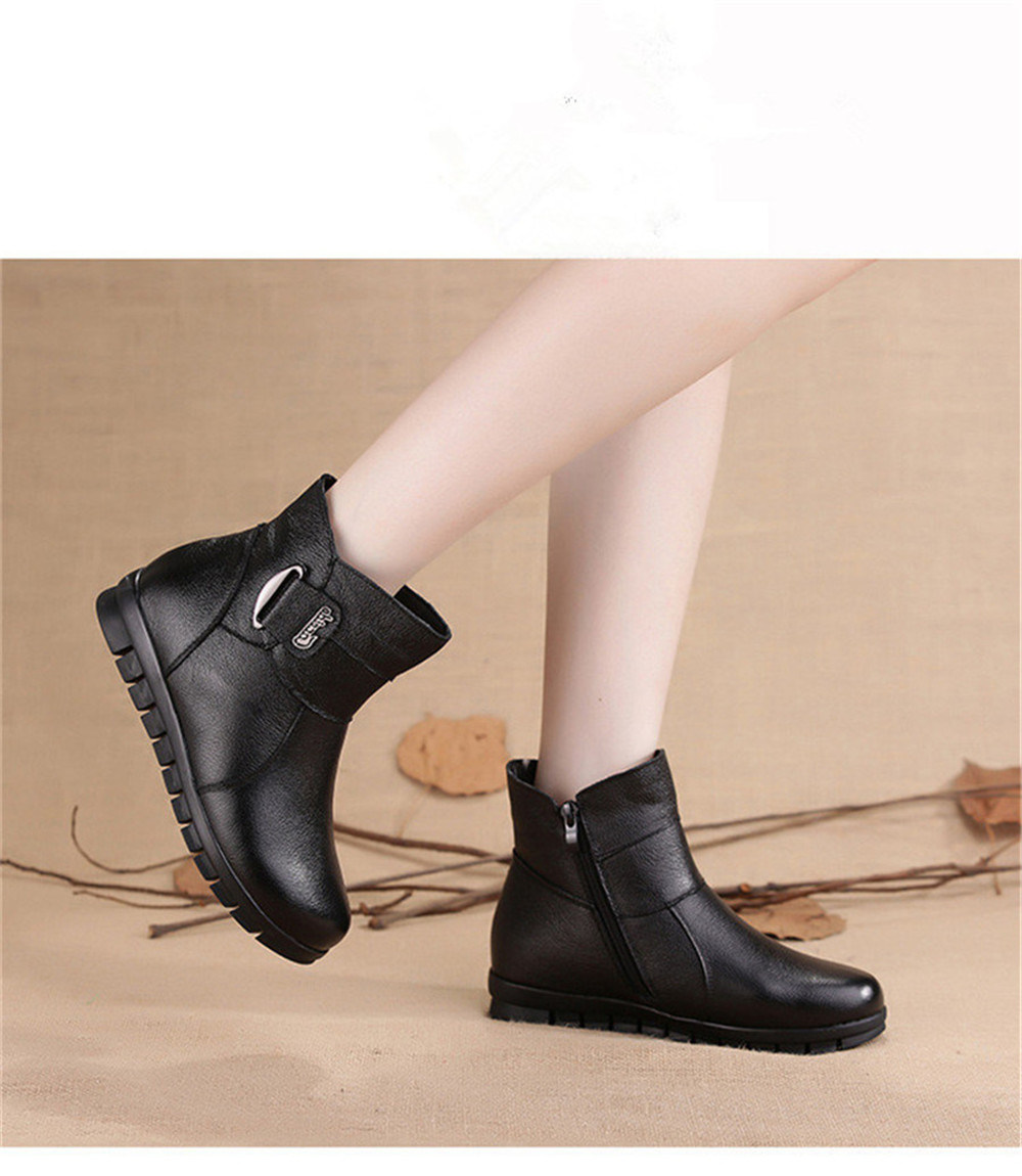 Lady Leather Boots/Fashion Leather Boots/Female Snow Boots