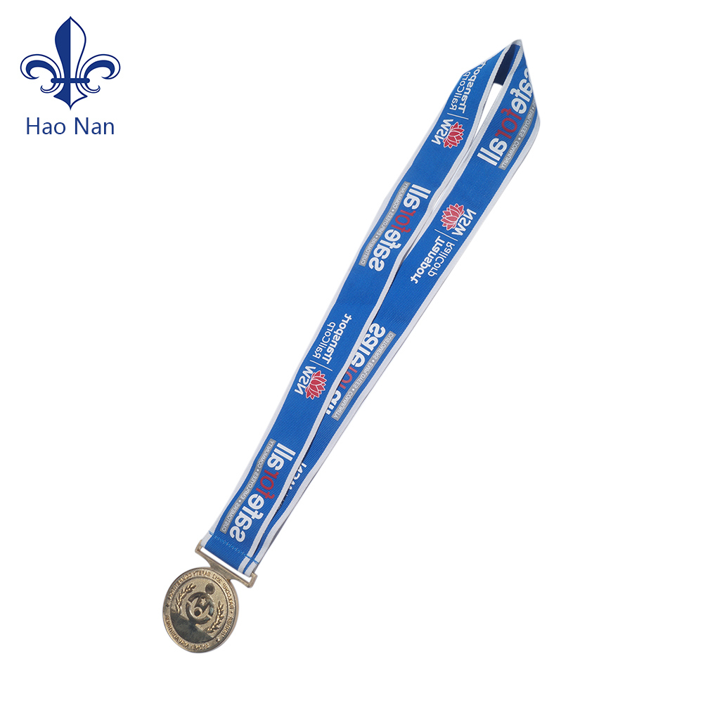 Custom Medal Ribbon with Medal for Competition