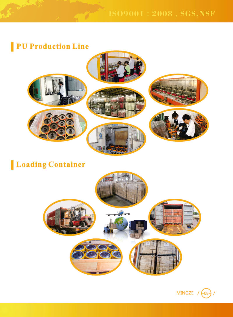 Polyurethane Scaffolding Casters