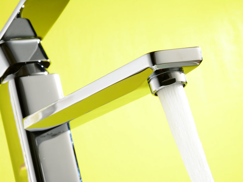 Sanitary Bathroom Single Handle Basin Faucet
