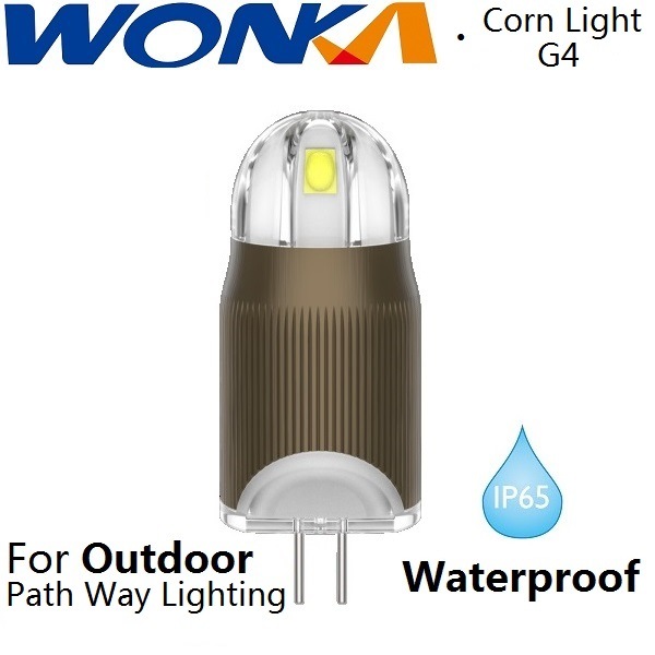 G4 2W Waterproof LED Corn Light for Path Way Lighting