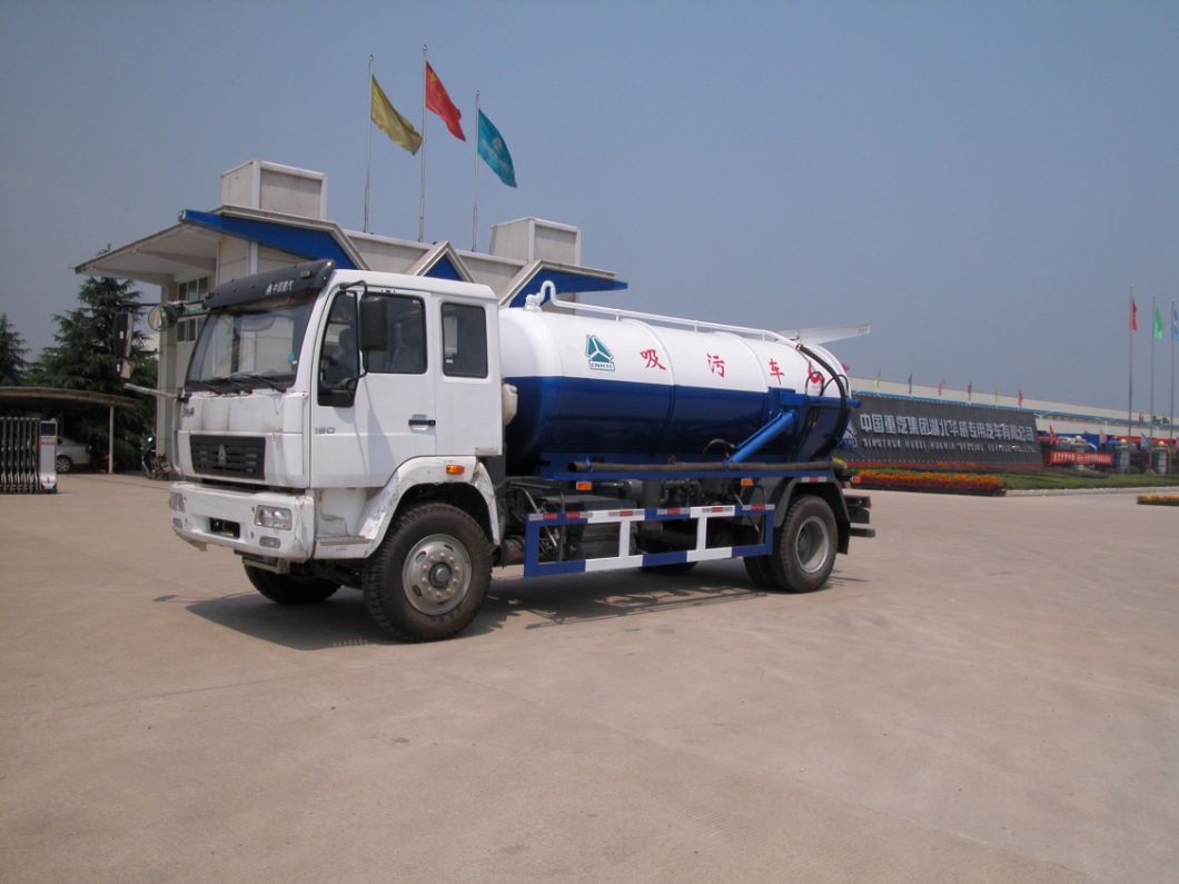 HOWO 4X2 Vacuum Sewage Suction Truck