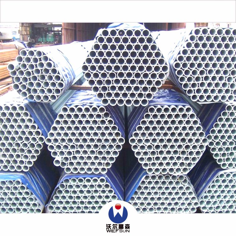 Weld Corrugated Galvanized Round Steel Pipe Price Hot-DIP Galvanized Steel Pipe