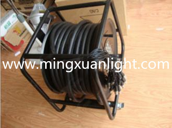 XLR Stage Wheel Multi-Audio Snake Cable Reel Box