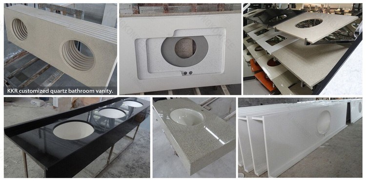 Composite Solid Surface Stone Kitchen Bench