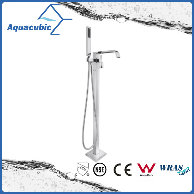 Floor Freestanding Bathroom Cupc Bath Tub Popular Faucet (AF9110-2)