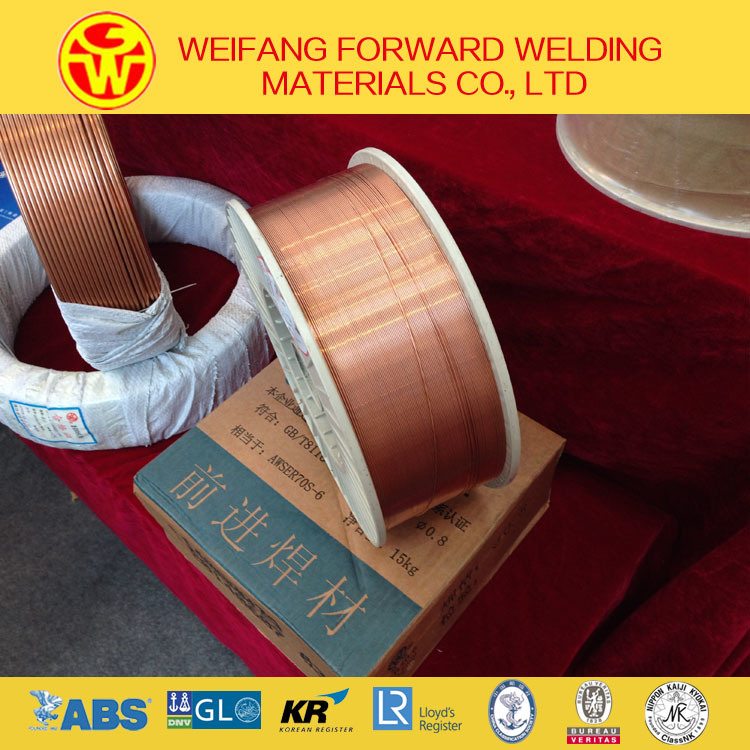 Er70s-6 Plastic Spool Welding Copper Wire in 5kg (11LBS)