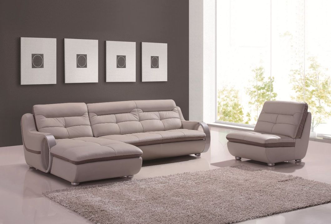 New Design Modern Wooden Sofa with Cushion