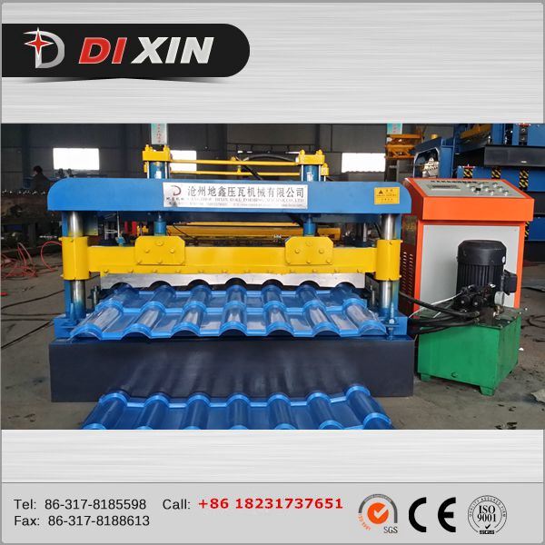 Dx 1100 Glazed Tile Roll Forming Machine From China Supplier