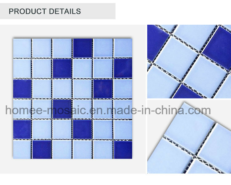 Cheap Price Blue Ceramic Tile Swimming Pool Mosaic Tile