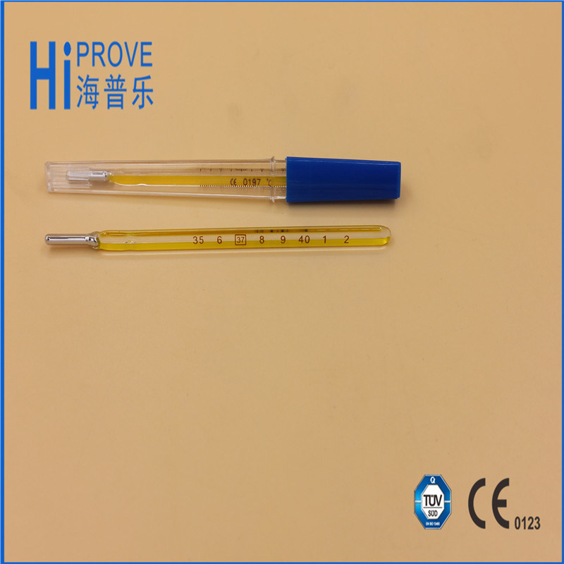 FDA Ce ISO Approval Rectal Clinical Mercury Thermometer