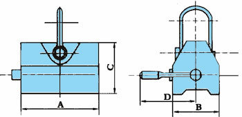 Permanent Magnet Lifter for Lifting Steel Plate