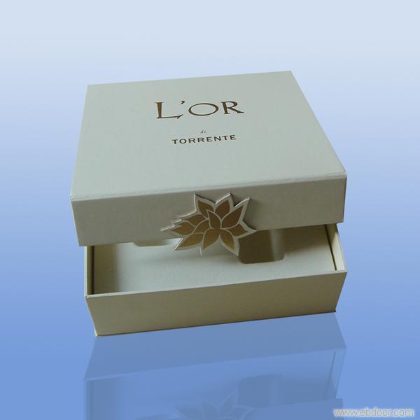 Unique Deisgn Luxury Customized Cosmetic Box Has Tray Suit to Cosmetic