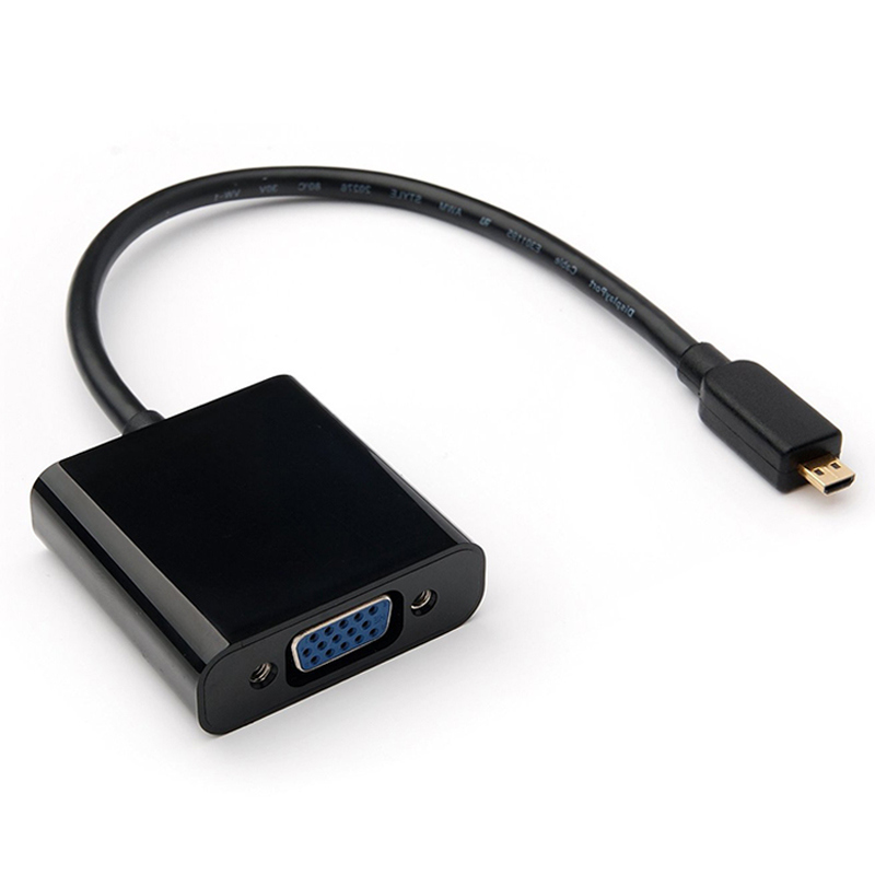 1080P High-Speed Micro HDMI to VGA Cable