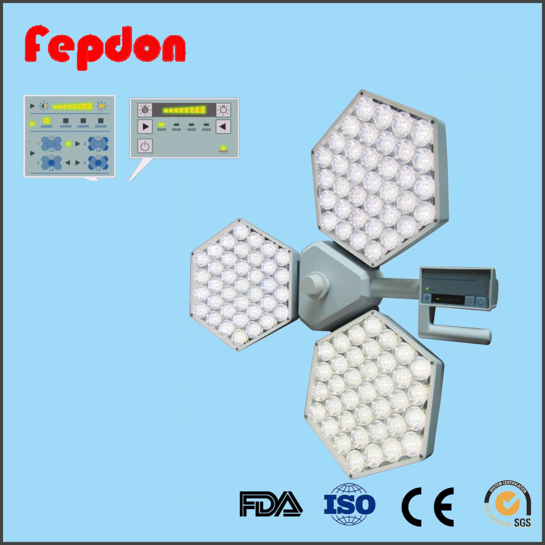 on Ceiling LED Shadowless Surgical Operation Light (SY02-LED3+5)