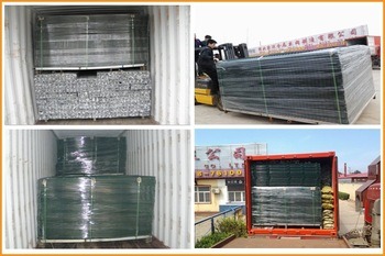 PVC Coated Triangular Bends Welded Wire Mesh Fence