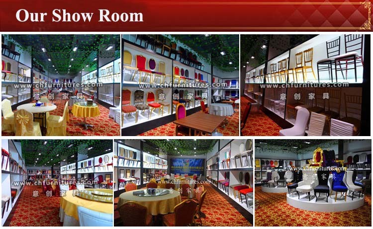 Folding Round Rental Wedding Banquet and Hotel Table for Event and Restaurant Dining Room (YC-T01)