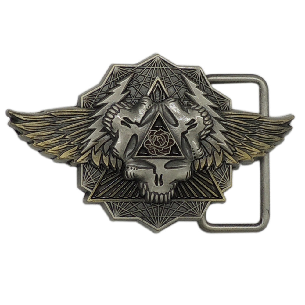 Customized Zinc Alloy Material 3D Logo Belt Buckle