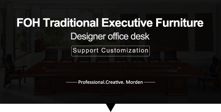 Commercial Furniture Oval Conference Table and Chair for Office Use