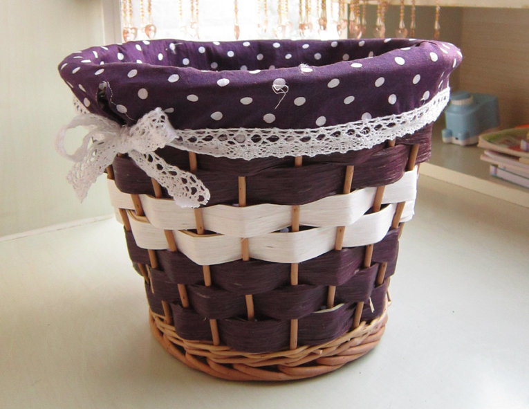 Decorative Handmade Container Wholesale Promotional Handwoven Willow Basket (BC-ST1248)