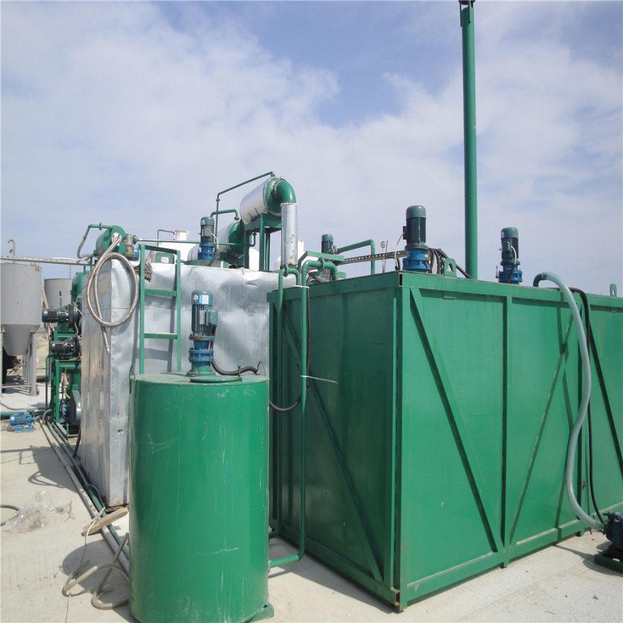 Black Oil Decoloring Machine in Used Oil Management