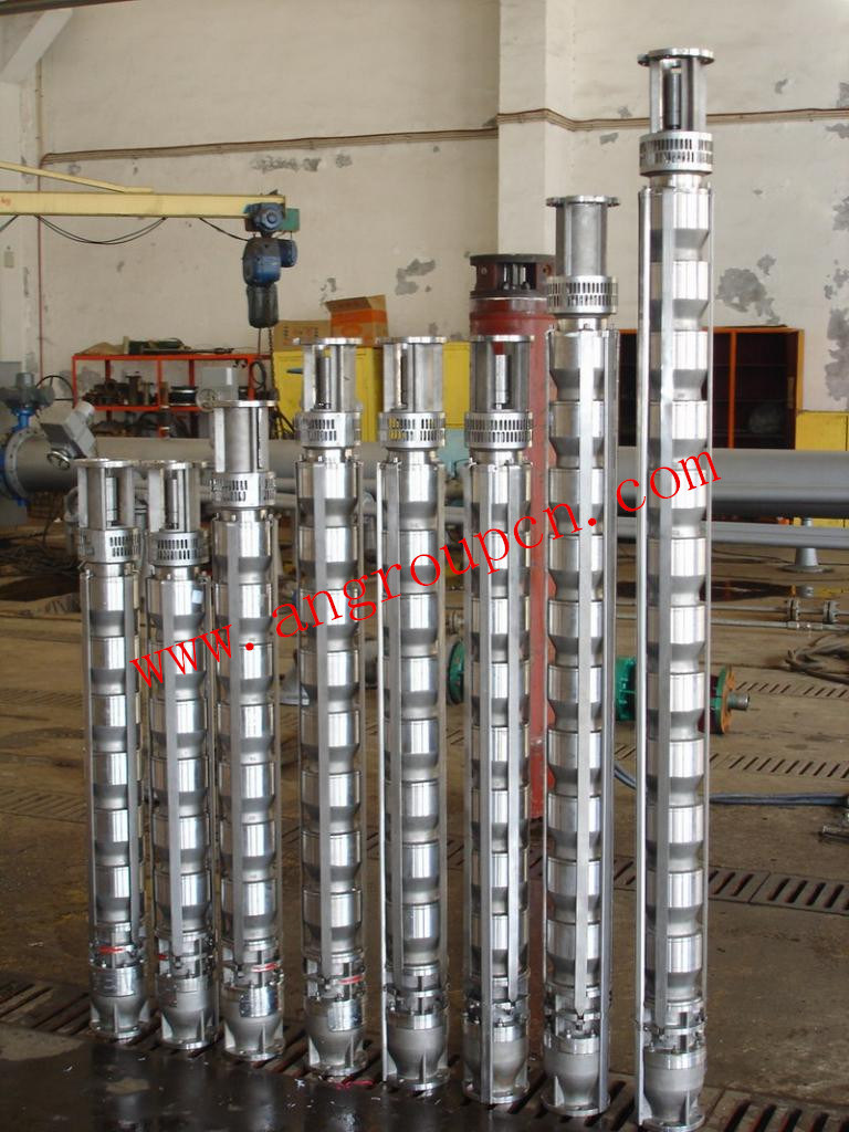 Vertical High Pressure Multistage Deep Well Pump