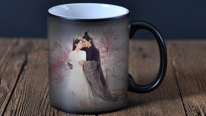 Customize Sublimation Magic Cup Mug Color Changing Ceramic Promotional Mug