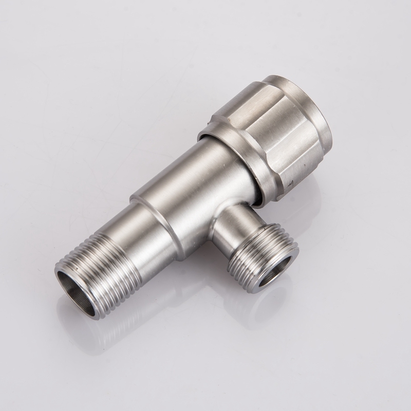 Nanan Manufacturer SUS 304 Good Quality Stainless Steel Washing Machine Angle Valve