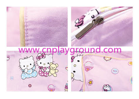 Children Furniture Hello Kitty Wooden Bed Set (HF-07501)