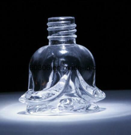 Clear Glass Nail Polish Oil Bottle