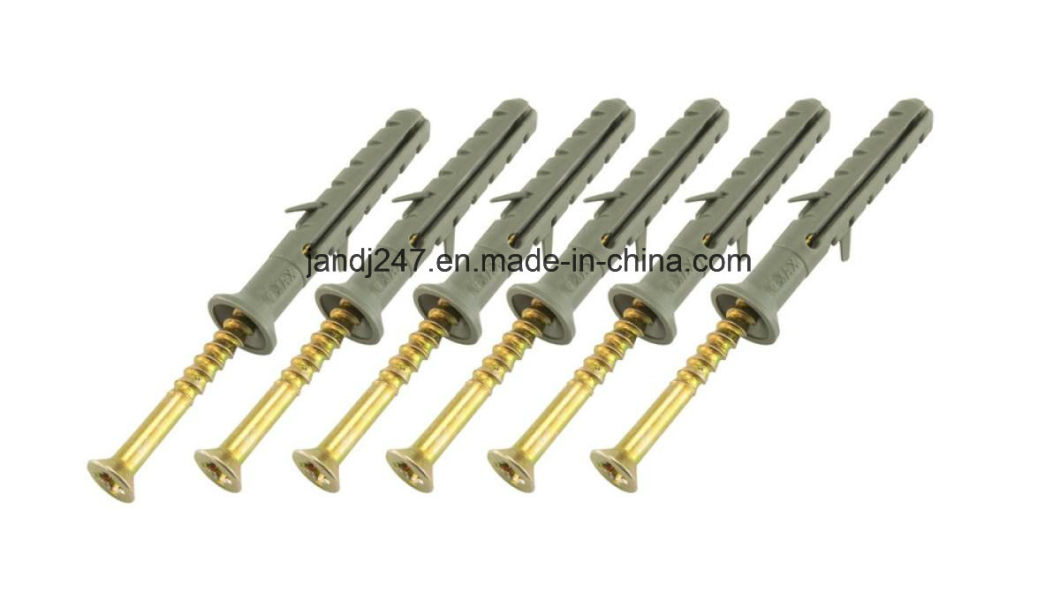 High Quality Plastic Wall Anchor Screws with