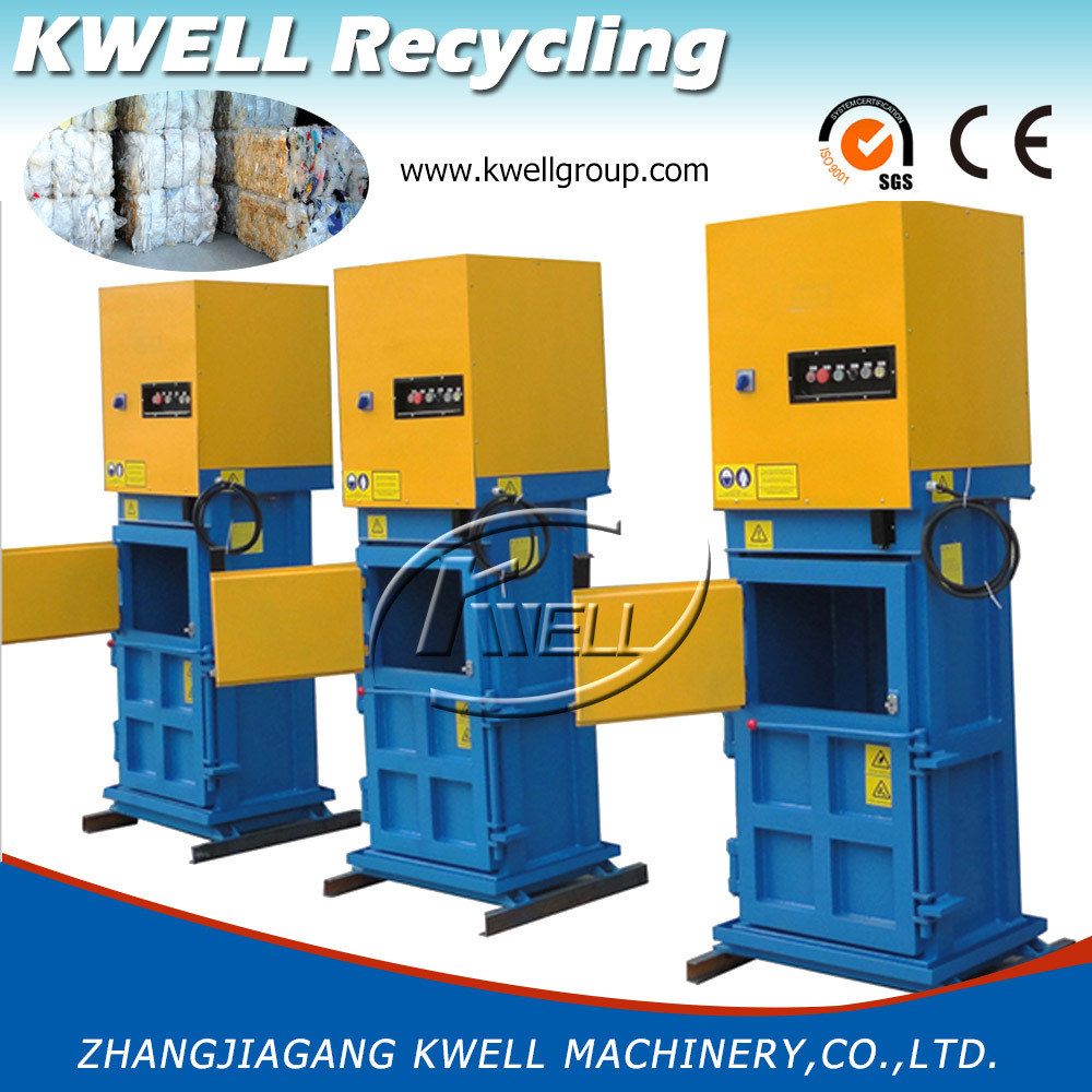 Vertical Plastic Film Baler Machine