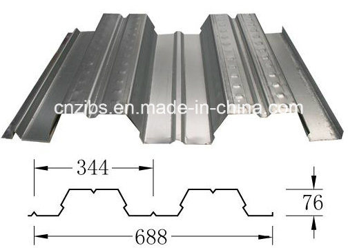 China High Quality Corrugated Structural Galvanized Steel Floor Decking Sheet