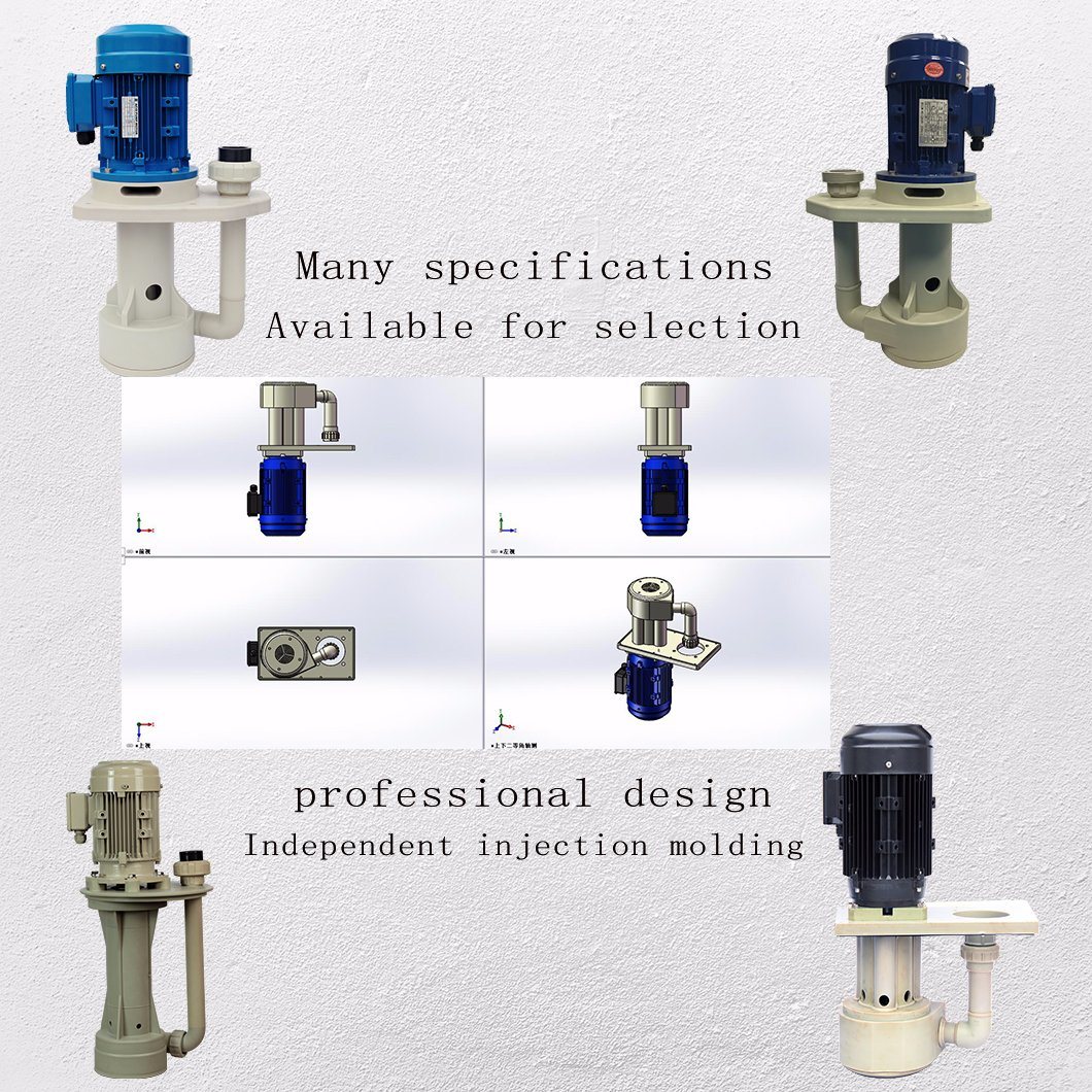 Qihua Brand Idling Vertical Acid and Alkali Circulating Liquid Tank Pump