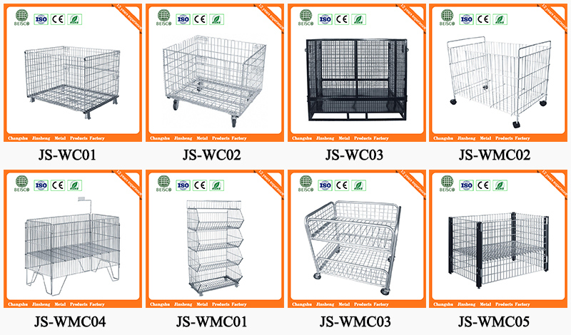 Heavy Duty Lockable Industry Wire Mesh Container