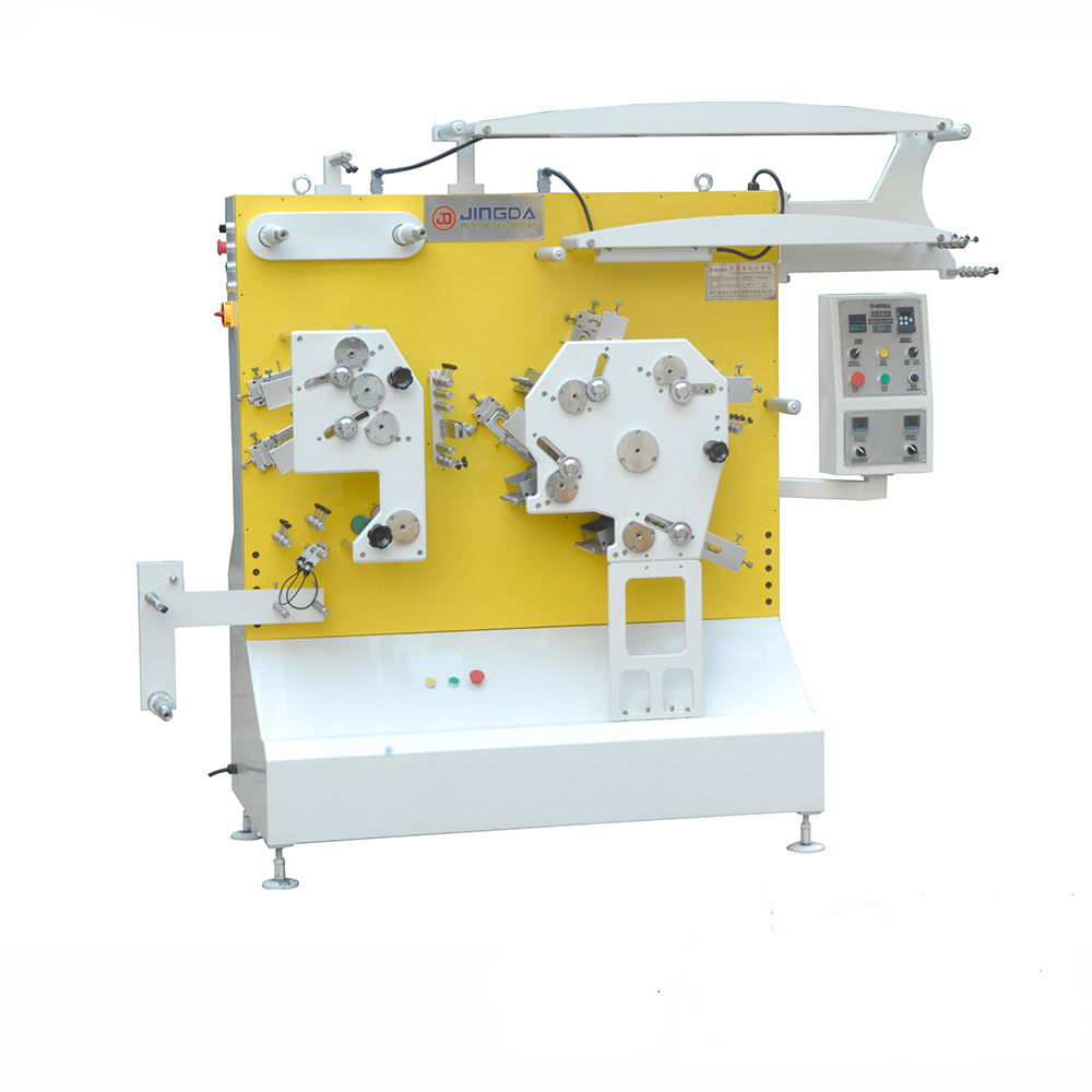 (JR-1542) Flexo Label Printing Machine for Satin Ribbon Polyester Labels