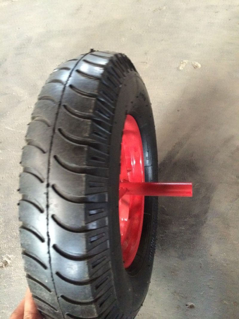 High Quality Solid Wheel with Plastic or Metal (SR1309)