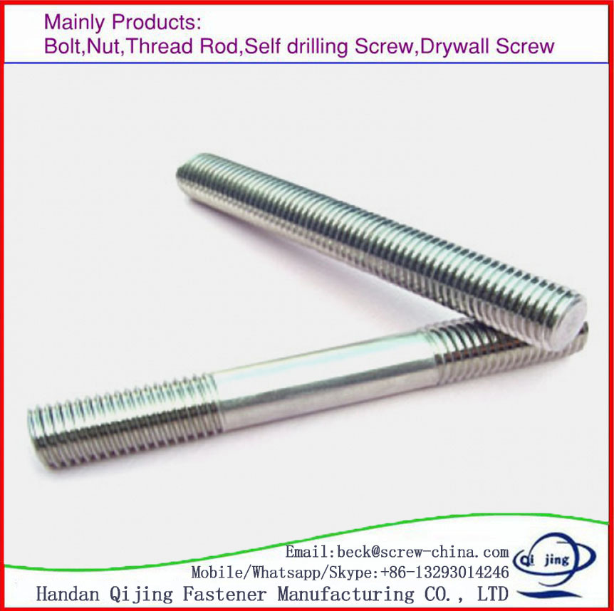 Galvanized Carbon Steel M6-M36 Stud Bolt/Double Head Bolt